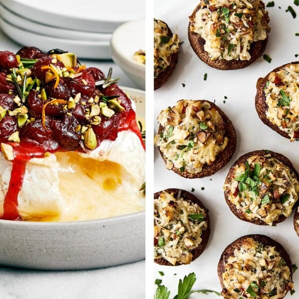 Christmas appetizers.